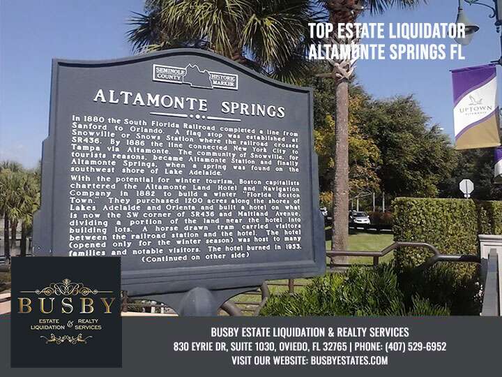 Estate Liquidator Altamonte Springs FL, 