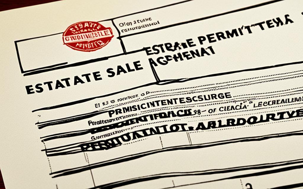 estate sale permit