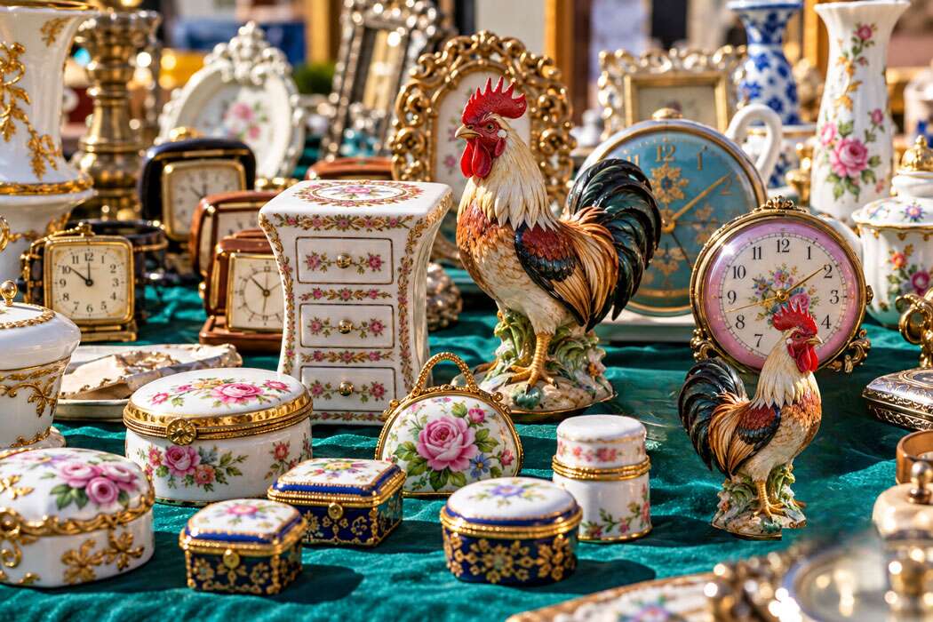 Antiques from estate sale